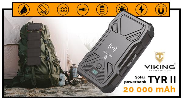Solárna powerbanka VIKING TYR II2