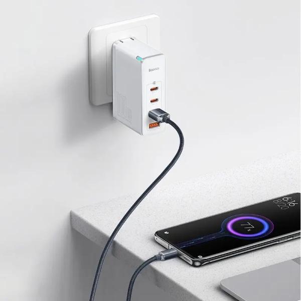 Baseus CAJY000401 Crystal Shine Series Dátový Kábel USB - USB-C 100W 1, 2m Black8