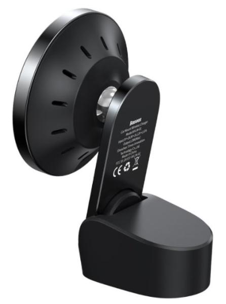 Baseus WXJN-01 Big Energy Držiak do Autá s Bezdrôtovým Nabíjaním Black1