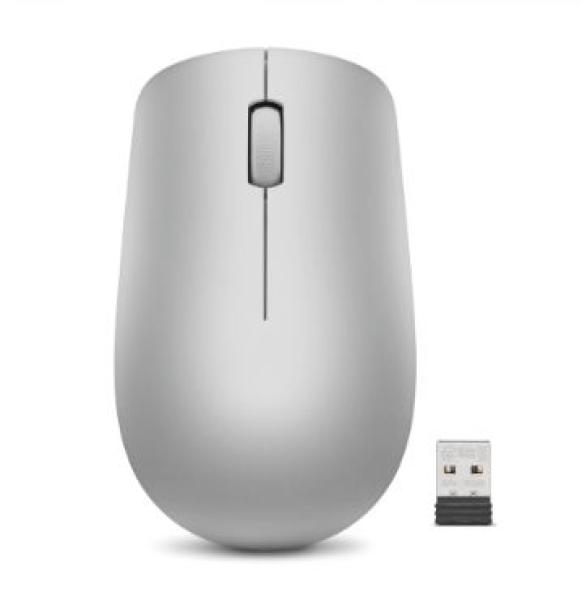 Lenovo 530/ Kancelárska/ Optická/ 1 200 DPI/ Bezdrôtová USB/ Šedá