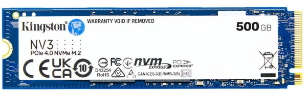 Kingston NV3/ 500GB/ SSD/ 0/ M.2 NVMe/ 5R1