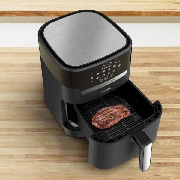 Tefal EY505815 Easy Fry&Grill fritéza, horkovzdušná, 1550 W, displej, 4.2 l, regulace teploty, časovač, černá7