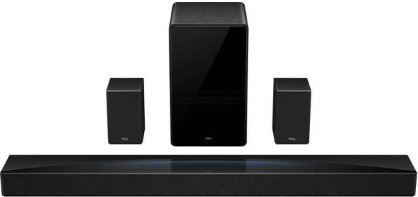 TCL Q85HE soundbar 7.1.4,  860 W,  Bluetooth 5.1,  WiFi 5,  Dolby Atmos,  Dolby TrueHD,  Dolby Digital Plus,  subwoofer,  černá1