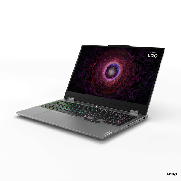 Lenovo IP LOQ 15AHP9, Ryzen 5 8645HS, 15.6˝ 2560x1440 QHD, RTX 4060/6GB, 16GB, SSD 512GB, FDOS, šedý, 2y CI0