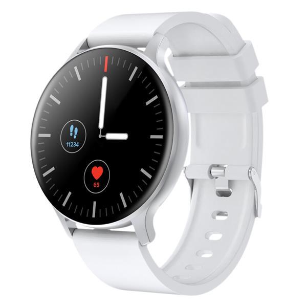Canyon SW-68, Badian smart hodinky, BT, fareb. LCD displej 1.28´´, vodotes. IP68, 22 športov, biele10