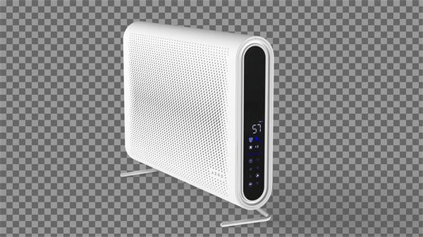 AENO Čistička vzduchu AP2S - 50m2, 420m3/h,SMART, Tvoc senzor, Carbon&HEPA H13, UV lampa, ION, na stenu1