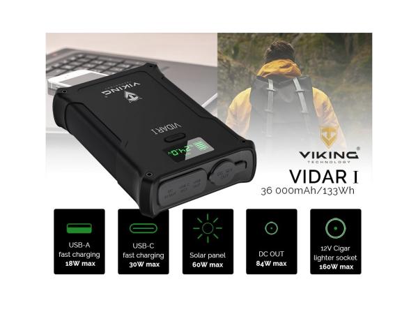 Outdoorová powerbanka Viking VIDAR I3