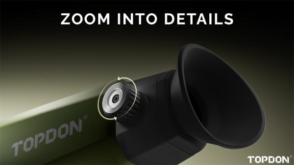 TOPDON termovízny monokulár TS004/ dosah 410m/ OLED 1024x768/ 5000mAh/ 50Hz/ IP675