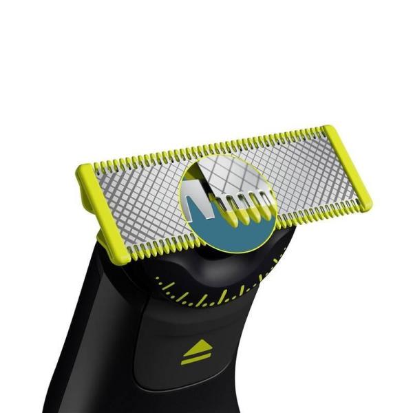 Philips OneBlade Pro 360 QP6552/ 15 zastřihovač,  na tvář a tělo,  voděodolný,  cestovní pouzdro1