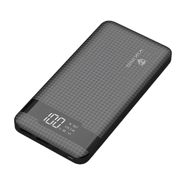 VIKING POWER BANK PN-961PD QC3.0 10000mAh, QUICK CHARGE 3.0, Čierna12