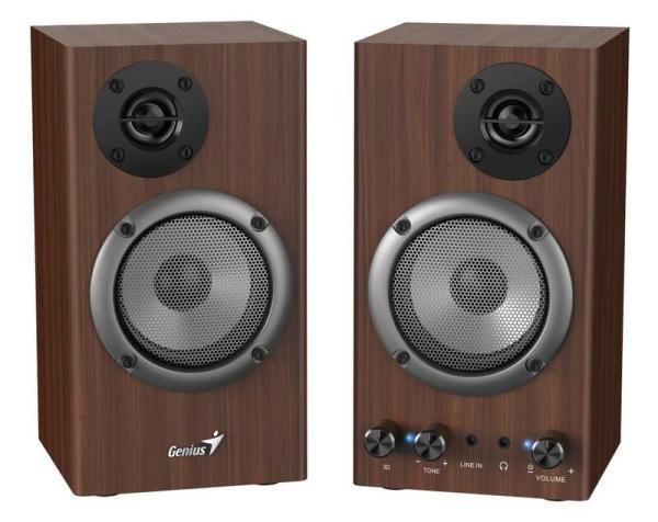 Genius SP-HF500B/ Stereo/ 16W/ Hnedá1