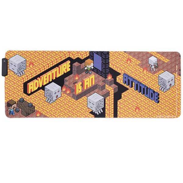 Paladone Light Up Desk Mat (Minecraft)