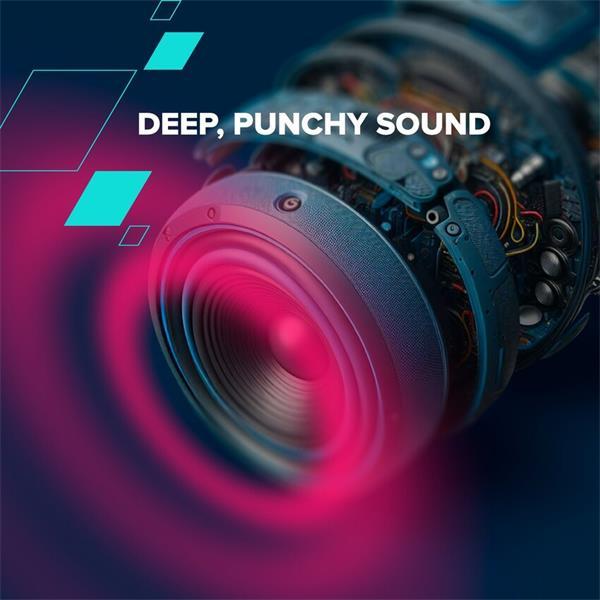 Canyon OnFun 5, PBSP-5, prenosný Bluetooth Párty reproduktor s ekvalizérom a RGB osvetlením9