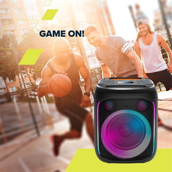 Canyon OnFun 5, PBSP-5, prenosný Bluetooth Párty reproduktor s ekvalizérom a RGB osvetlením16