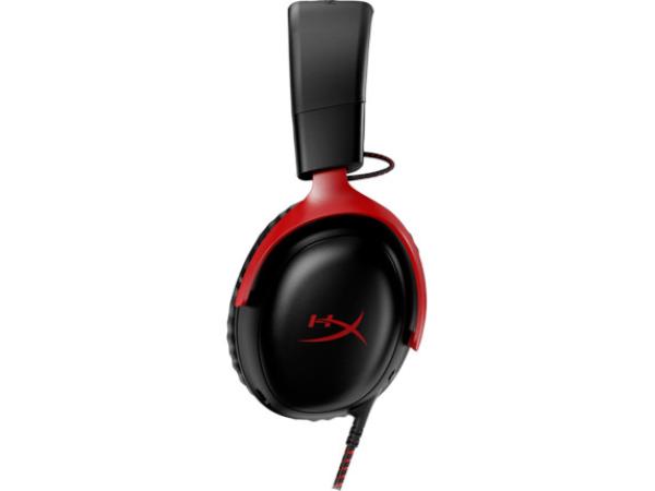 HyperX Cloud III/ ANC/ Jack/ Čierna-červená3