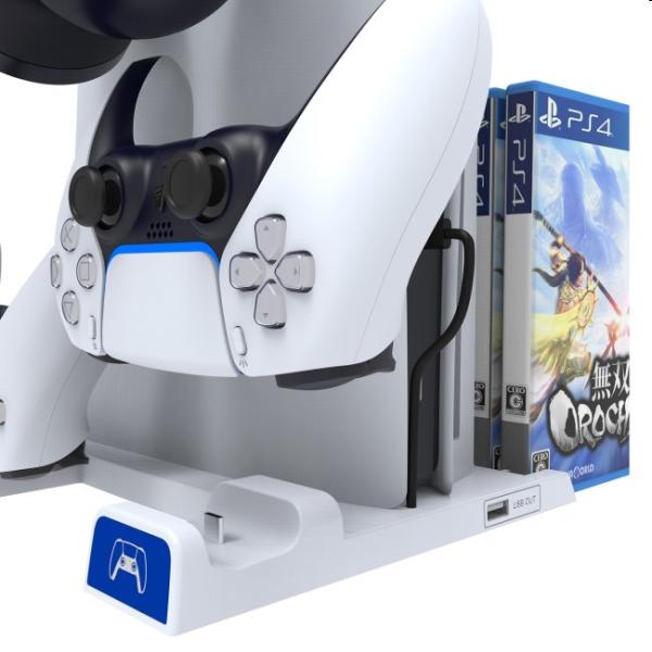iPega P5S009 PlayStation 5 Slim, Dualsense, Pulse 3D dock3