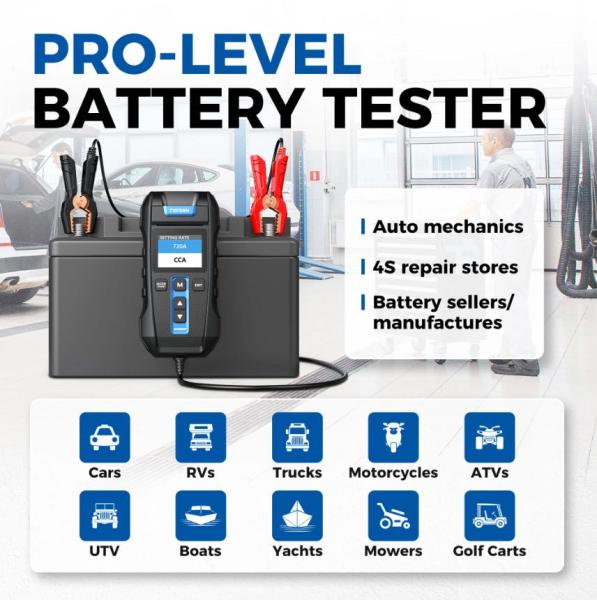 TOPDON Tester autobatérií BT300P3