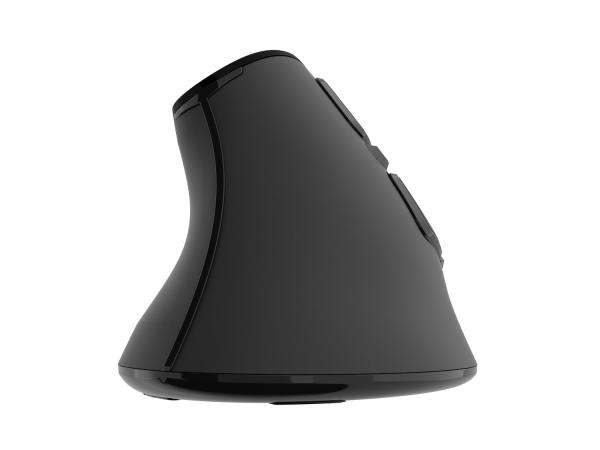 Vertikálna bezdrôtová myš Natec EUPHONIE PRO/ Vertikálna/ Blue Sense/ Pre pravákov/ 4 000 DPI/ USB+BT/ Čier4