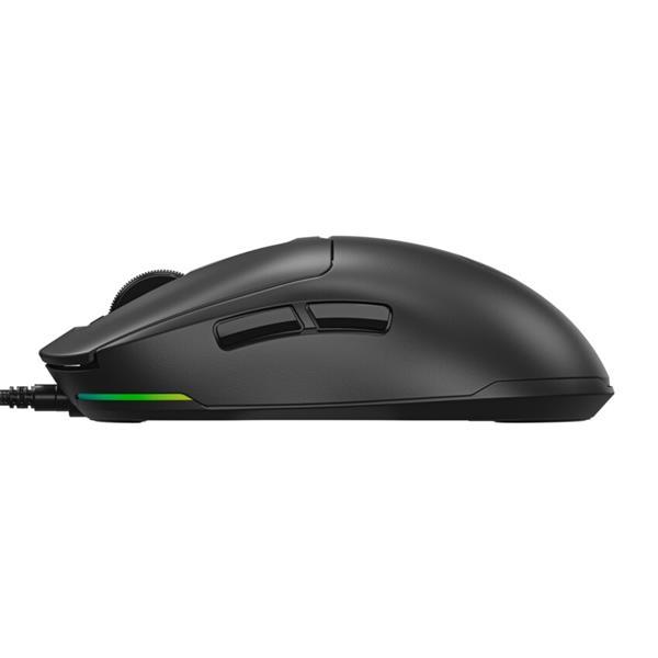 Lorgar MSA10, pokročilá herná myš, USB, 6 prog. tlačidiel, 12 000 dpi, podsvietenie RGB, čierna4