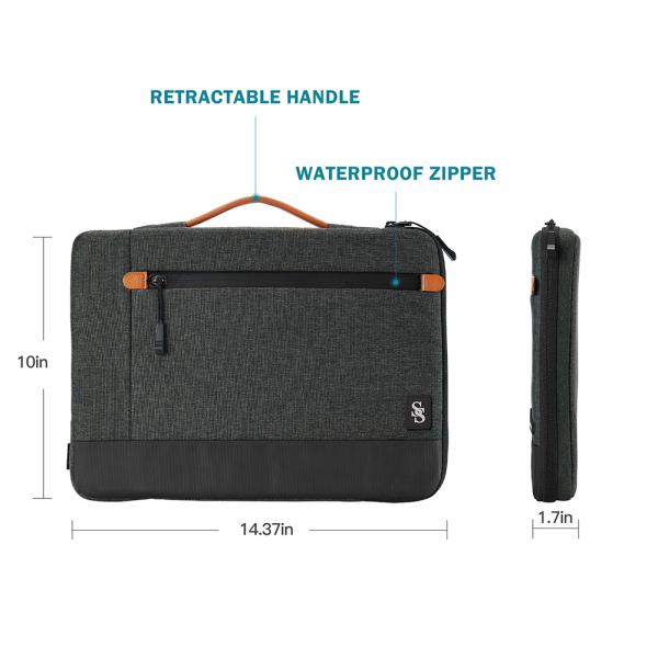 Seine Scene Taška na notebook Seine Scene - Dijon sleeve 16" - čierna0
