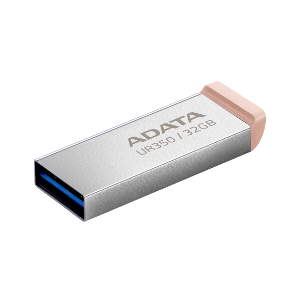 ADATA UR350/ 32GB/ USB 3.2/ USB-A/ Hnedá0