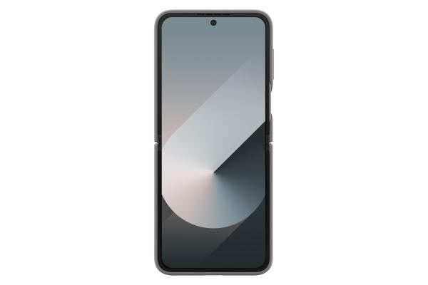 Samsung Silikónový kryt s držiakom na prst pre Z Flip6 , šedý4