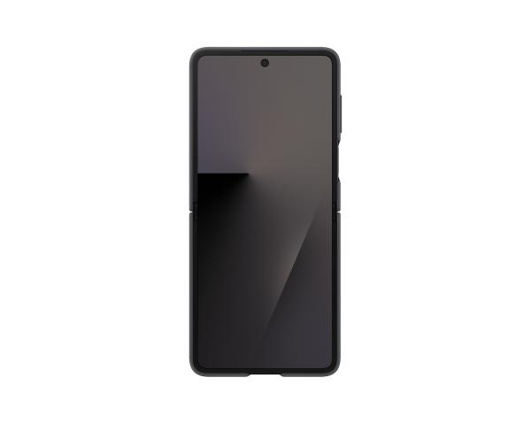 Samsung Silikónový kryt s držiakom na prst Flip7 Black2