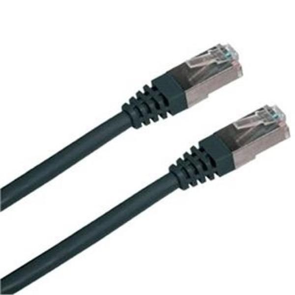 Patchkábel S/ FTP, Cat6, 2xRJ45, 5m čierny