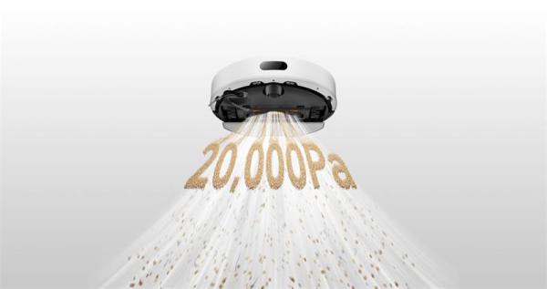 Dreame F20 robotický vysávač, biely1