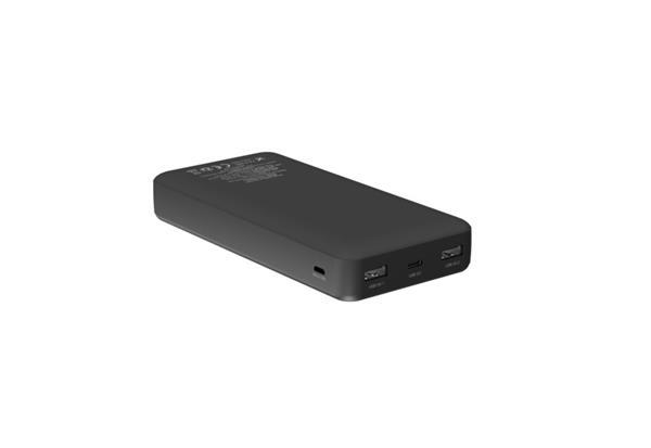 Canyon OnPower 200, Powerbank, 20.000 mAh, LED indikátor, in: 1x USB-C/1x microUSB, out: 1x USB-C a 2x USB-A 16