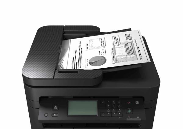 Canon i-SENSYS MF275dw (A4, laser, tlač/kopírovanie/skenovanie/fax, duplex, ADF, USB, Wi-Fi, LAN, 29ppm)2
