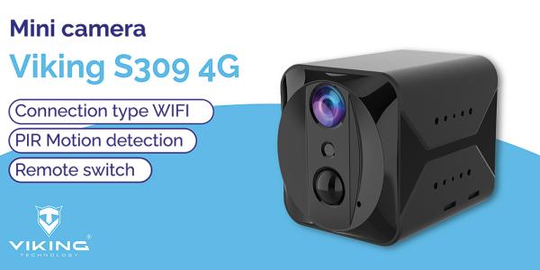 Minikamera Viking S309 4G/ 1080P/ nočné videnie/ pohybový senzor/ 2500mAh/ mobilné aplikácie11