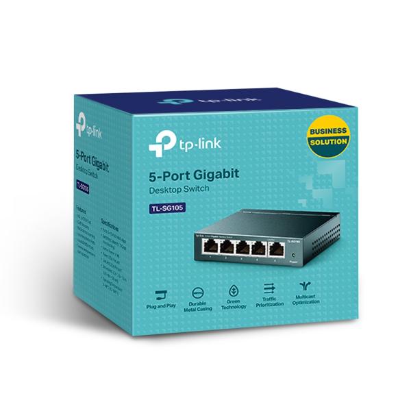 TP-Link TL-SG105 5x Gigabit Desktop Switch3