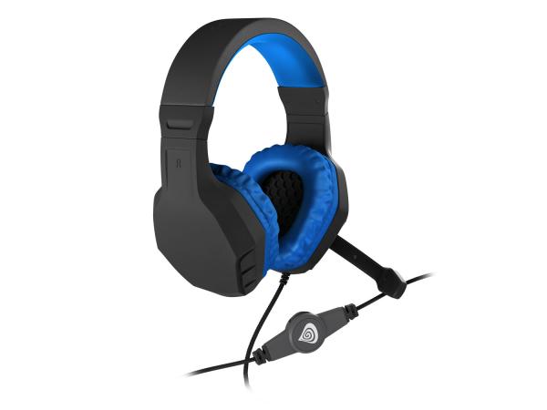 Herné stereo slúchadlá Genesis Argon 200, čierno-modré2