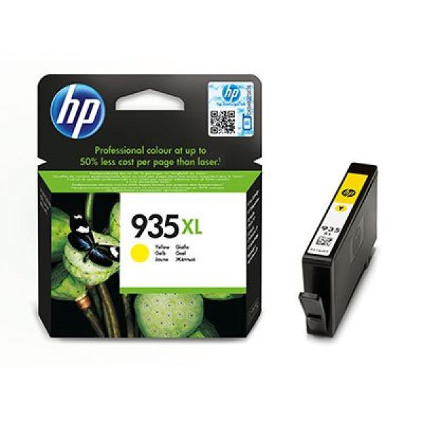 HP 935XL Yellow Ink Cartridge, 825str, C2P26AE