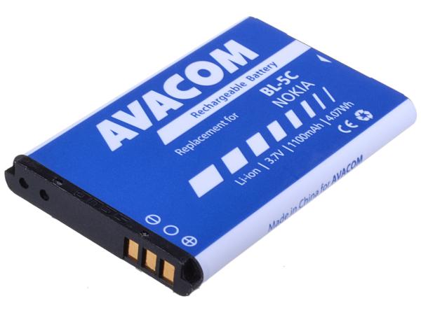 Batéria AVACOM GSNO-BL5C-S1100A do mobilu Nokia 6230, N70, Li-Ion 3, 7 V 1100mAh (náhrada BL-5C)2