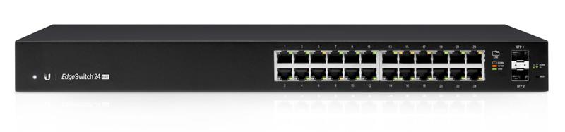 Ubiquiti EdgeMAX switch ES24-LITE   24x1000Mbps + 2xSFP  noPoE4 