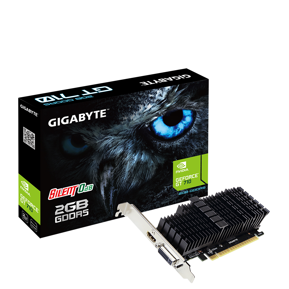 Gigabyte GeForce GT 710 GDDR5 passive low profile 2G0 