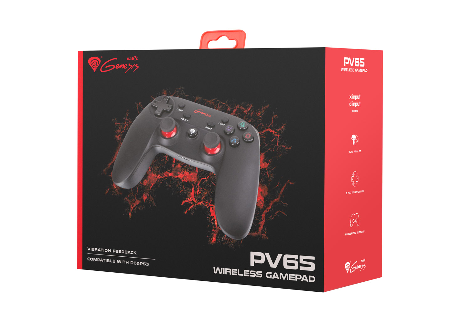 Bezdrátový gamepad Genesis PV65, PS3/ PC5 