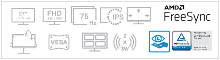 DELL S2721H 27