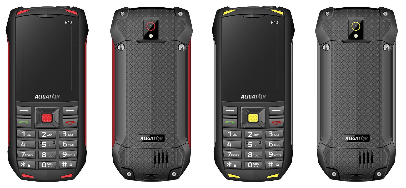 ALIGATOR R40 eXtremo čierno-žltý2 