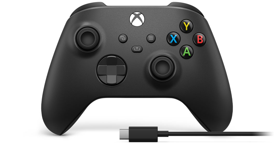 Microsoft Xbox One Wireless Controller + kabel pre Windows0 