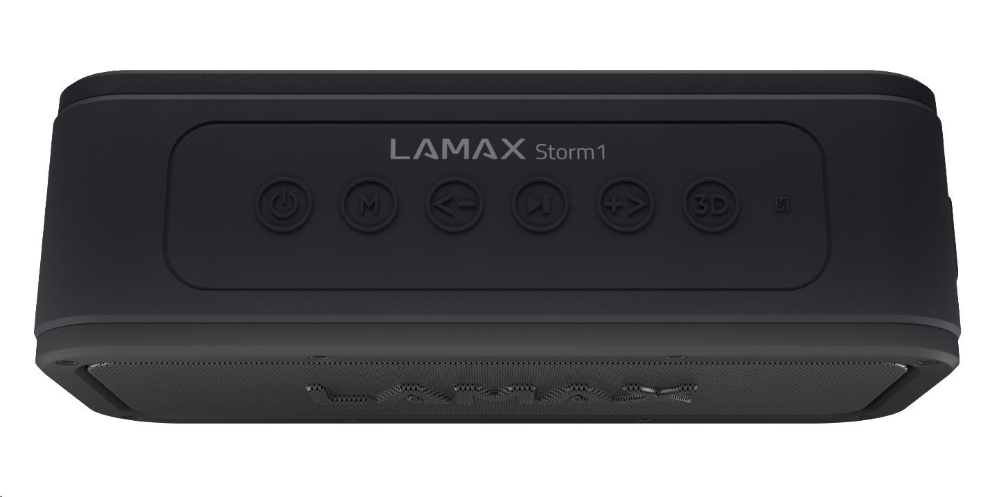 LAMAX Storm1 Bluetooth reproduktor - černý3 
