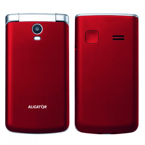 ALIGATOR V710 Senior červeno-strieborný+st.nab.0 