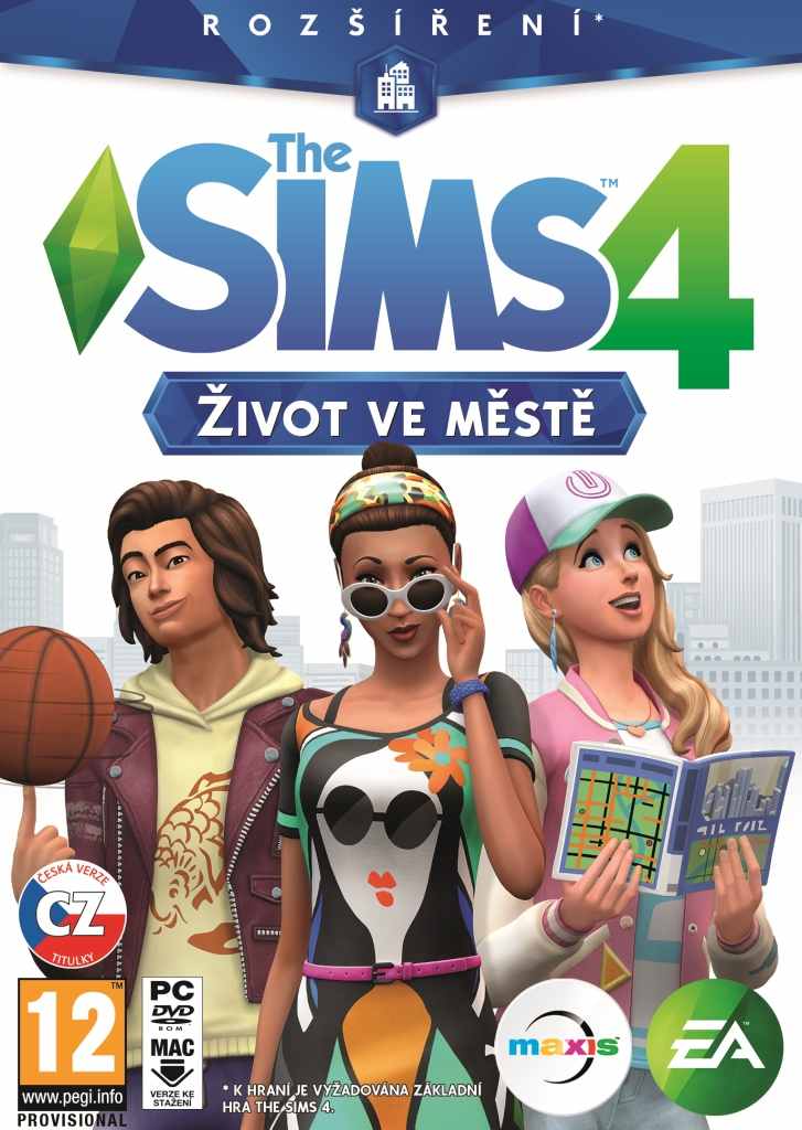 PC - The Sims 4 - Život v meste0 