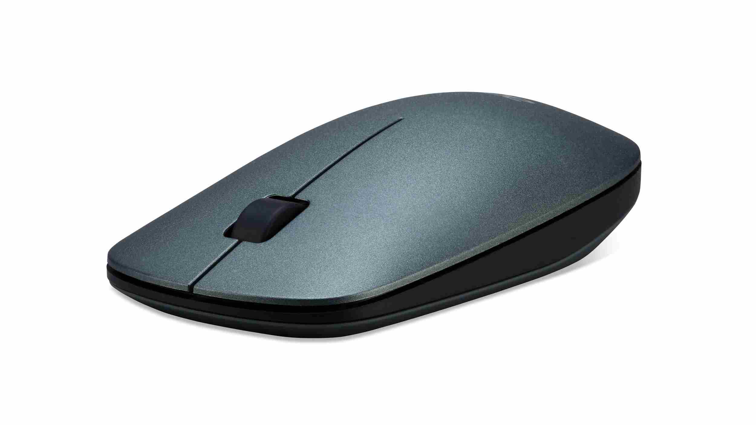 ACER Slim mouse Charcoal Blue - Wireless RF2.4G,  1200dpi,  symetrický design,  Works with Chromebook; (AMR020) Retai3 