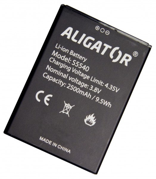 Aligator batéria S5540 Duo, Li-Ion 2500mAh bulk0 