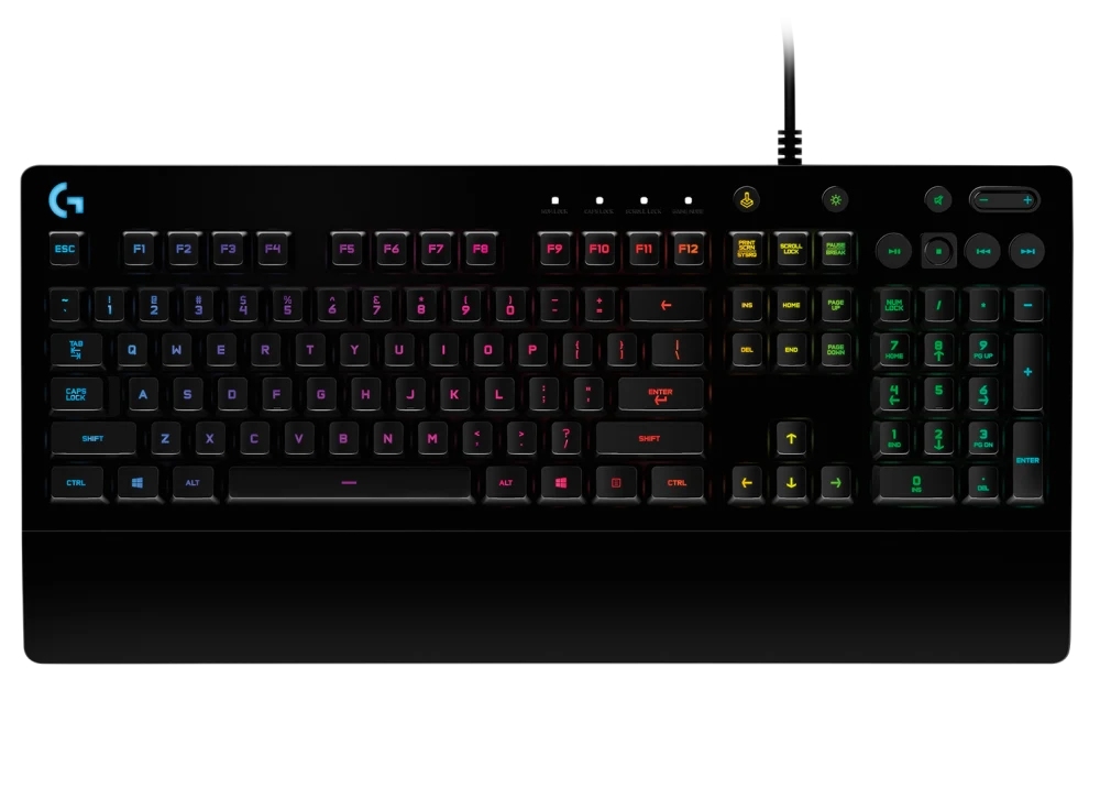 Logitech G213/ Drôtová USB/ CZ- SK layout/ Čierna1 