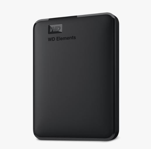 WD Elements Portable/ 5TB/ HDD/ Externý/ 2.5"/ Čierna/ 2R1 
