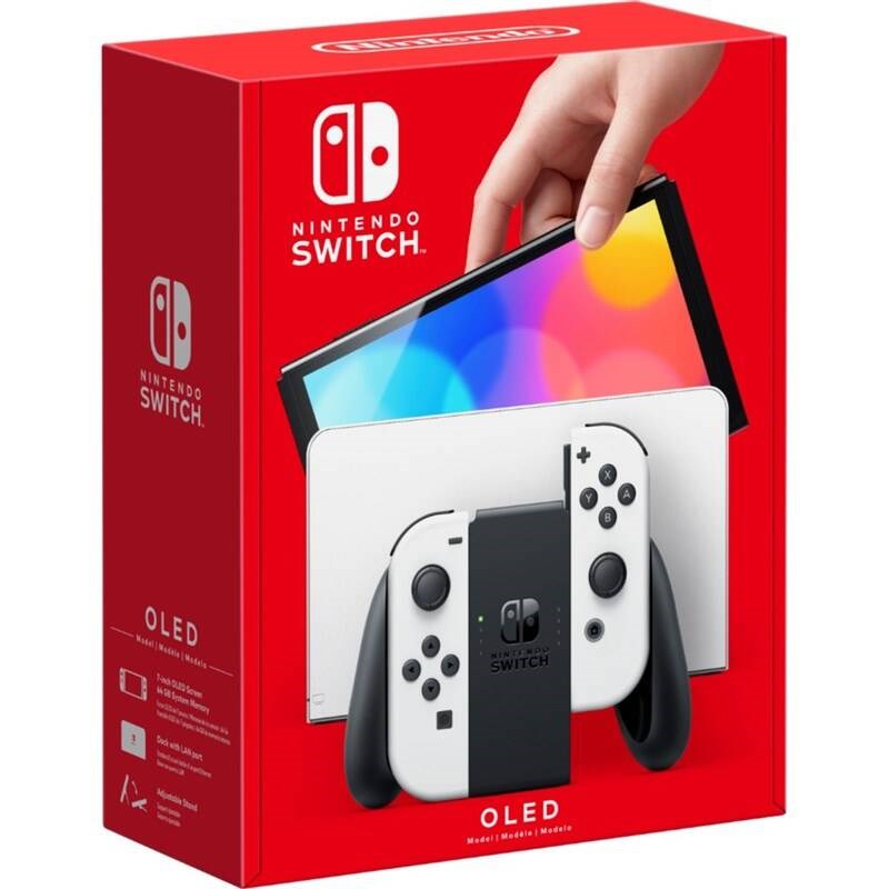 Nintendo Switch OLED Biela0 